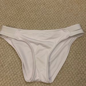 white bathing suit bottoms